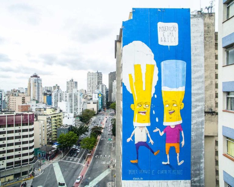 Ambev reforça atuação cultural com grafite e websérie musical