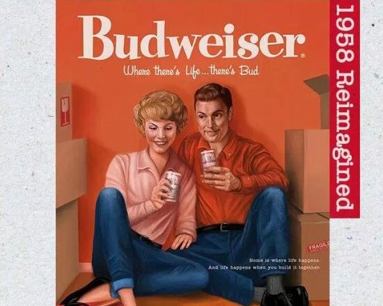 Budweiser "conserta" cartazes