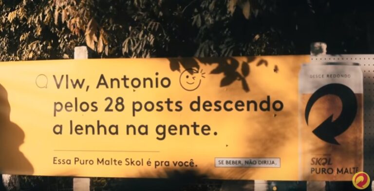 Skol conquista “haters” em campanha
