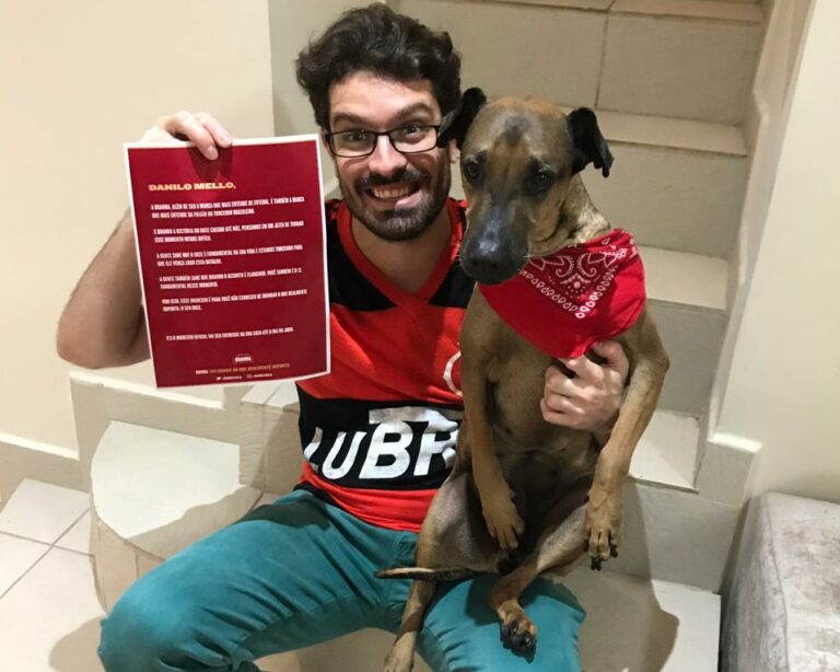 Brahma dá ingresso a torcedor do Flamengo que fez rifa para salvar cachorro
