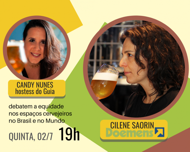 Live do Guia recebe Cilene Saorin para debater equidade social no setor cervejeiro