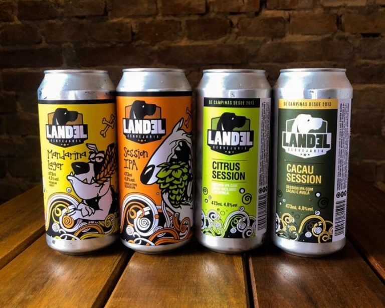 Com Mandarina Lager e linha Lab, Cervejaria Landel amplia linha de latas
