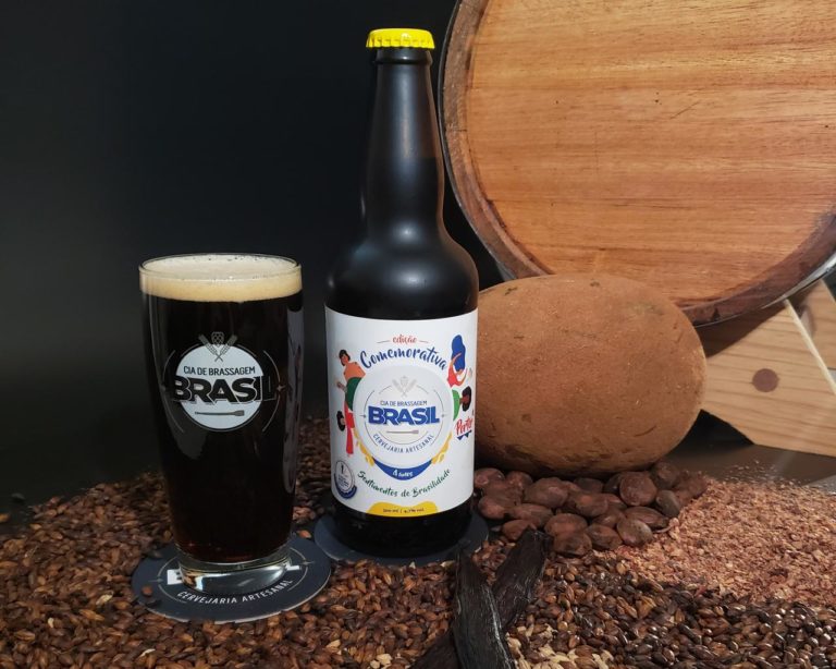 Cia de Brassagem celebra 4 anos com Porter que sintetiza sua brasilidade