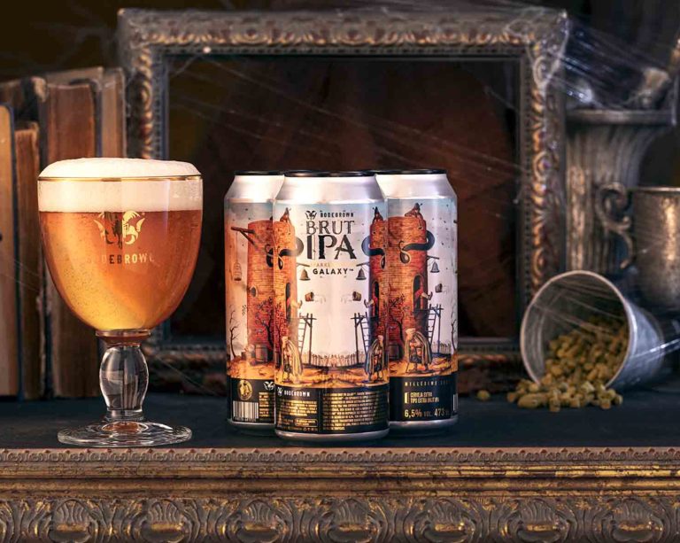 Menu Degustação: Brut IPA em lata da Bodebrown, cevada da Ambev…