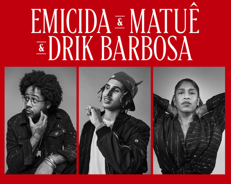Emicida, Drik Barbosa e Matuê rimam sobre sonhos em single e reality da Bud
