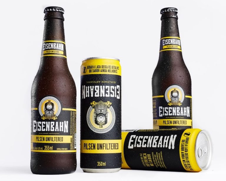Na celebração dos 20 anos, Eisenbahn lança Pilsen não filtrada em latas invertidas