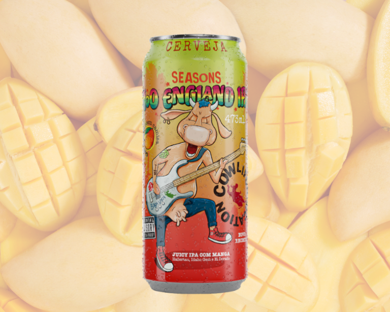 Seasons amplia série Moo England IPA com brasilidade da manga