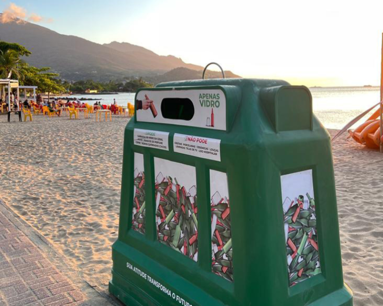 Por circularidade do vidro, programa quer criar 1,5 mil pontos de coleta