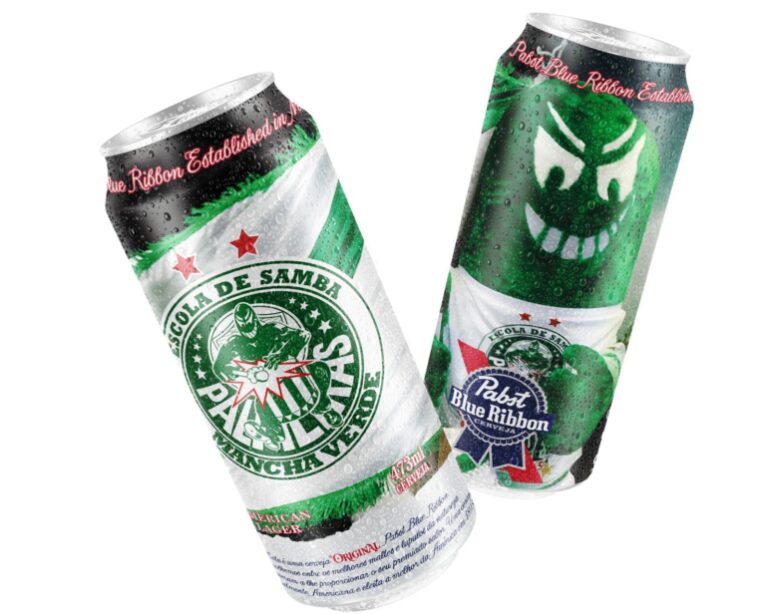 Samba, cerveja e futebol: Pabst lança coleção de latas da Mancha Verde
