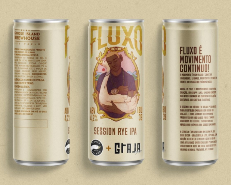 Graja e Goose Island lançam Fluxo, cerveja que reforça discurso da inclusão