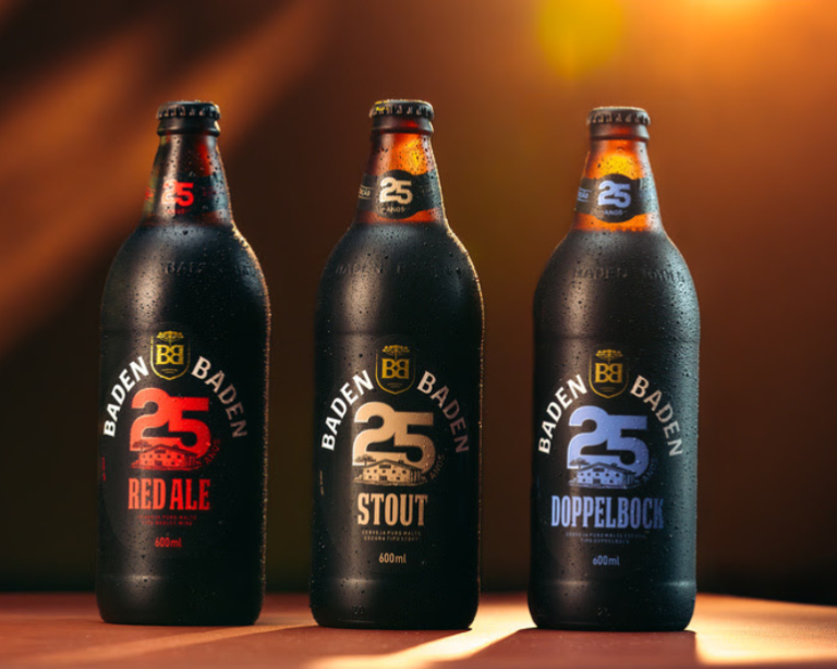 Baden Baden celebra 25 anos com edição especial de rótulos icônicos