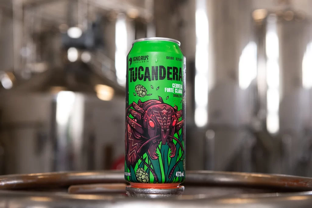Tucandeira, Double IPA da Ignorus, levou ouro na Copa Sul-Americana de Cerveja. É uma das cervejas premiadas que garantiu a terceira colocação geral para a cervejaria no concurso (Crédito: Karine Kuromiya/BarDoCelso.com)