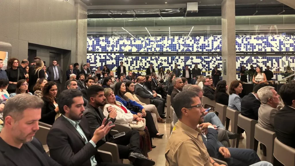 Convidados se reuniram para o lançamento do anuário no Sesi LAB, em Brasília (Crédito: Marcelo Tárraga / Guia da Cerveja)