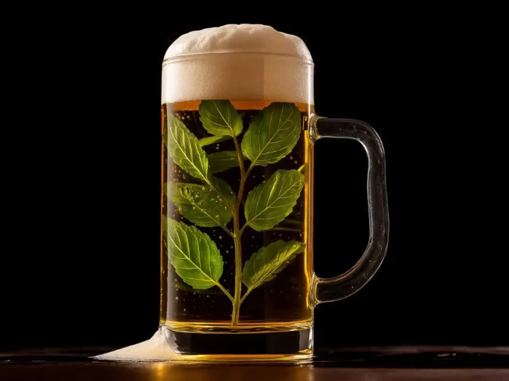 Cerveja Balgúdia Pilsen com boldo promete, de forma bem-humorada, "curar a ressaca" (Crédito: Divulgação)