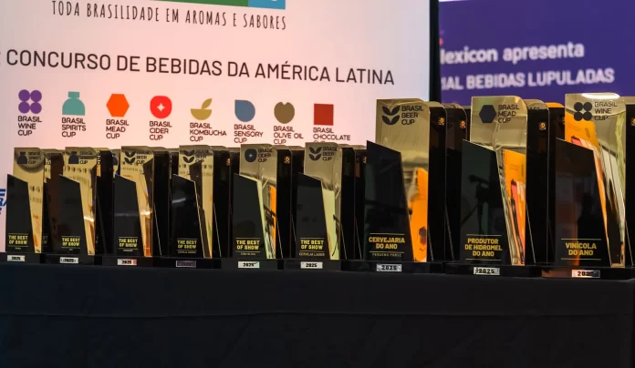 Brasil Beer Cup revelou os premiados na noite de sábado (9) em Florianópolis (SC). Crédito: Brasil Beer Cup / Divulgação