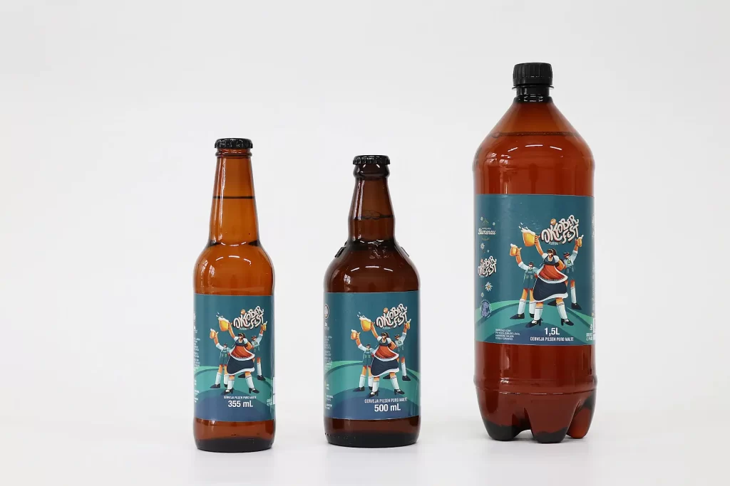 Cervejaria Blumenau produz cerveja oficial da Okroberfest 2026 de Blumenau (SC) (Crédito: Cervejaria Blumenau / Divulgação)