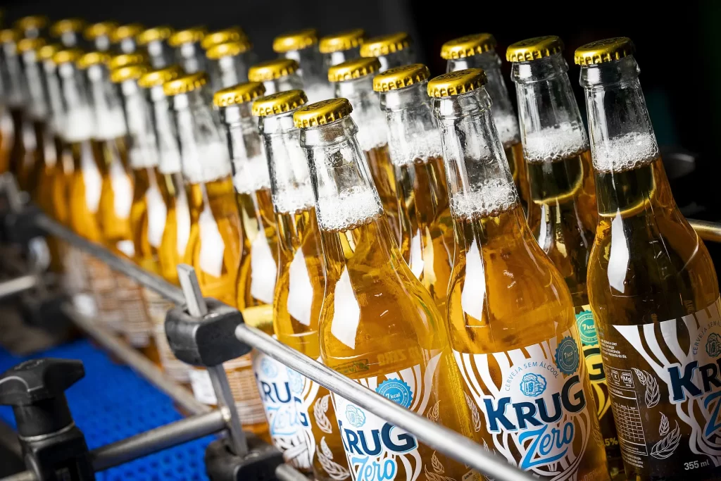 Krug Bier lança sua cerveja sem álcool e sem glúten (Crédito: Divulgação)