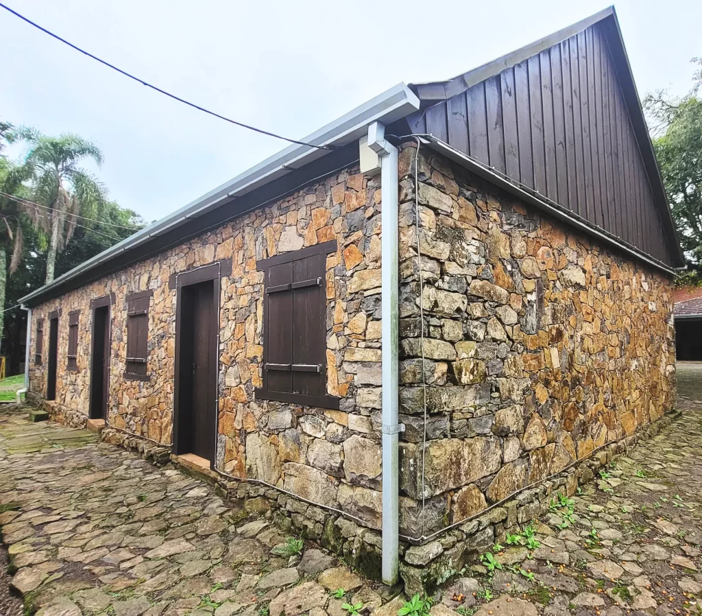 Prédio da Cervejaria Ritter de Linha Nova foi restaurando em 2018 e está aberto a visitação (Crédito: Luís Celso Jr./Arquivo pessoal)