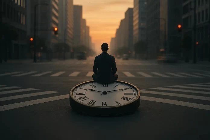 No mercado da pressa, parar pode ser necessário. Uma estratégia (Crédito: Eduardo Sena)