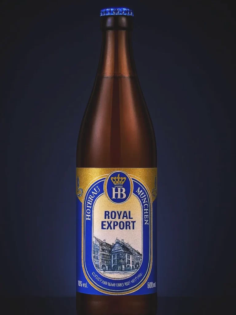 A HB Royal Export é uma Helles Export, versão mais alcoólica da Munich Helles feita originalmente para exportação de fato (Crédito: HB Belo Horizonte / Divulgação)