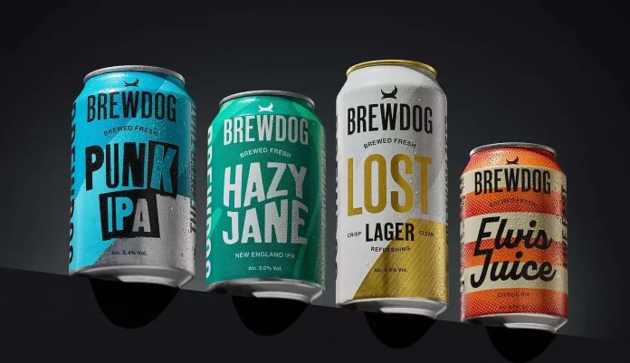 Nova identidade visual da Brewdog chega ao Brasil (Crédito: Divulgação / Brewdog)