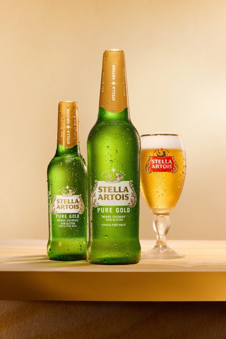 Ambev lança Stella Pure Gold de 600 ml e expande o portfólio de “escolhas equilibradas”