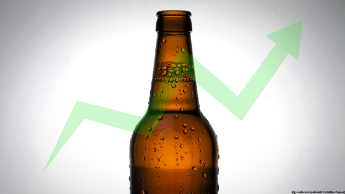 Inflação da cerveja dos últimos 12 meses é a maior em 27 meses (Crédito: Canva.com)