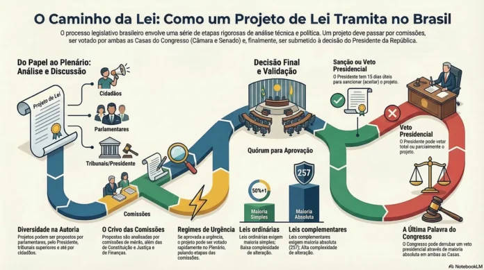 Com prazo curto, tramitação do Imposto Seletivo pelo Congresso deve ser acelerada (Crédito: Guia da Cerveja com utilização de IA / Informações: site da Câmara dos Deputados)