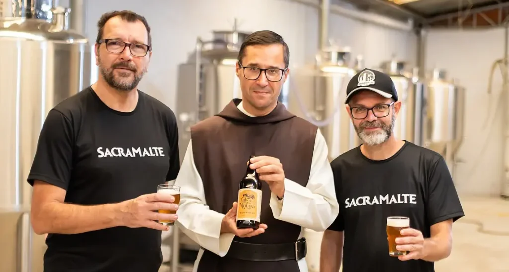 Mosteiro de Claraval, em Minas, faz cerveja de abadia em parceria com a cervejaria SacraMalte. (Foto: Associação do Comércio e Indústria de Franca)