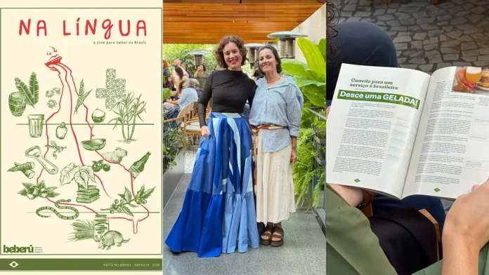 Bia Amorim e Aline Smaniotto são as idealizadoras do zine 