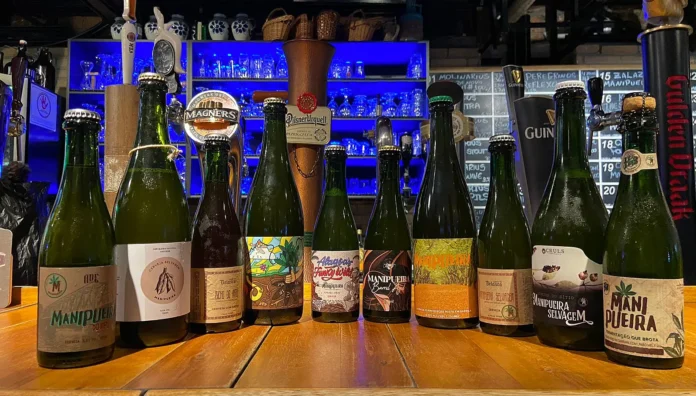 Apoiada pela Abracerva, amprimeira safra do projeto Manipueira Selvagem foi lançada em 2023, reunindo mais de 50 cervejarias de diversos estados brasileiros (Crédito: Canva.com)