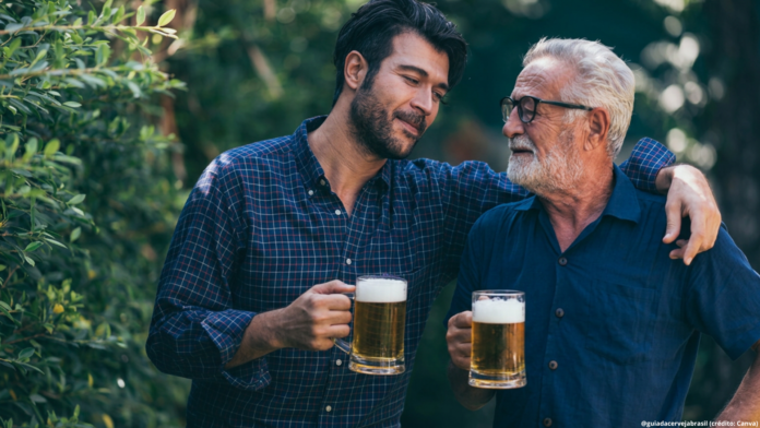 Uma cerveja IPA pode ser um ótimo presente para o Dia dos Pais, desde que você entenda a personalidade do seu para fazer a melhor escolha (Crédito: Canva.com)