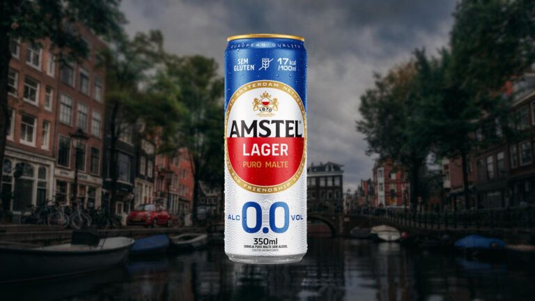 Amstel 0.0 estreia no Brasil e coloca a quinta marca mais consumida do país no zero álcool