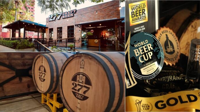 277 Craft Beer e Daoravida ganharam nos dois últimos anos medalhas de ouro no World Beer Cup com cervejas maturadas em madeiras brasileiras (Crédito: AEN Paraná e Arquivo Pessoal)