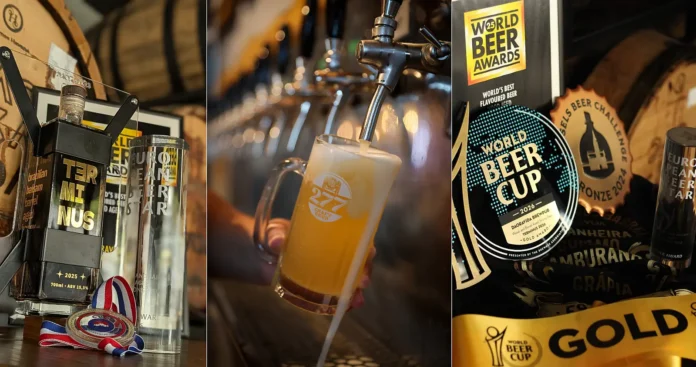 Fazer cerveja com madeira brasileira exige ainda mais atenção ao equilíbrio entre o estilo base e os aromas e sabores da madeira (Crédito: Arquivos da Daoravida e 277 Craft Beer)